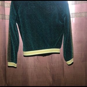 Glitter jogging sute